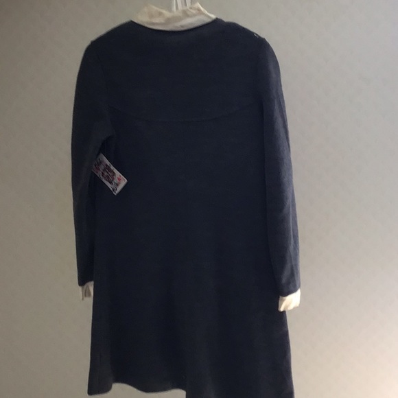 Vintage wool dress crystal buttons - Picture 5 of 6